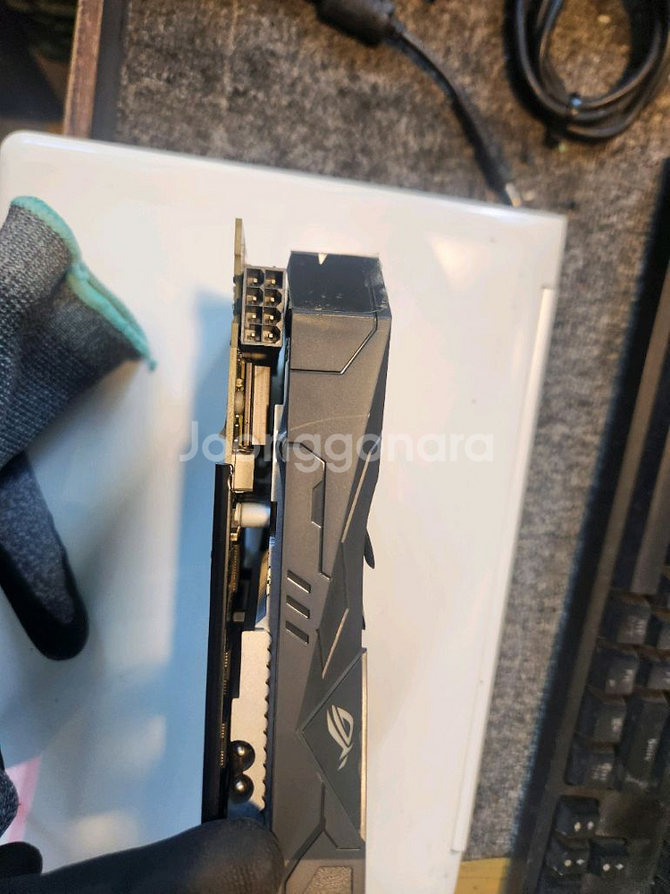 그래픽<932>rx570 4g asus A급--3