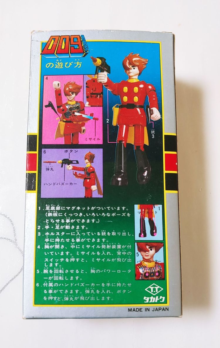 타카토쿠 사이보그009 합금 피규어--7