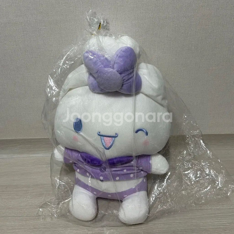 시나모롤 리본 잠옷 중대형 인형 35cm--0