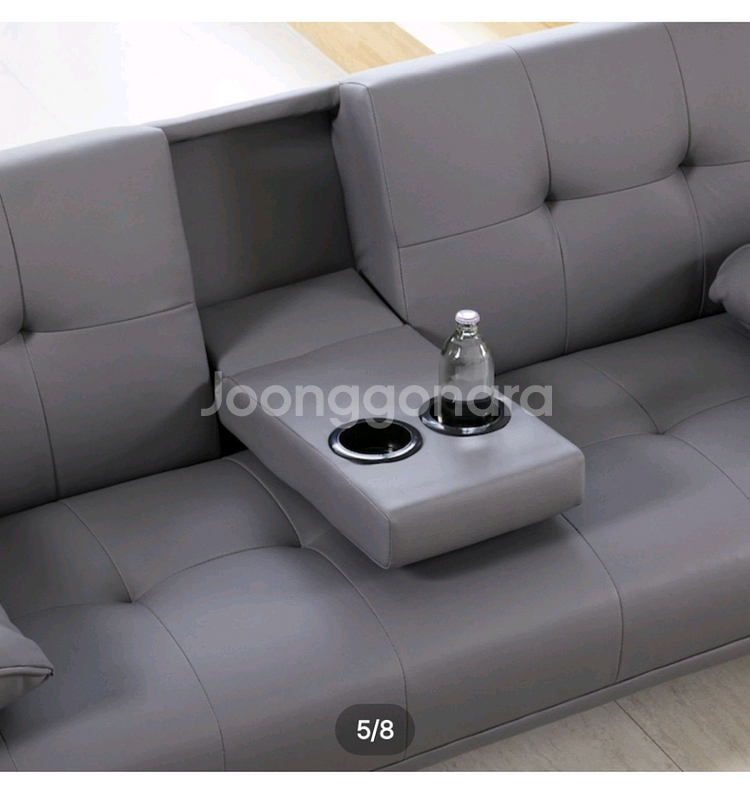 3인용 소파베드 새상품 (그레이)--2