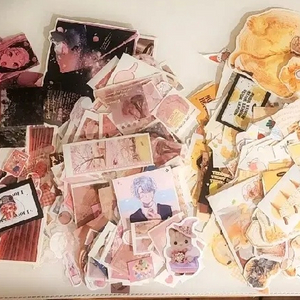 빈티지 키치 인스인컷조각스티커 다꾸 처분 일괄 정리