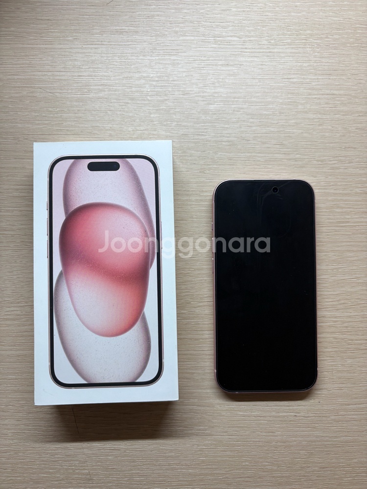 아이폰 15 핑크 128GB--8