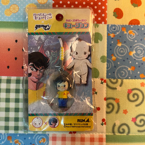 고전 데빌맨 후도 아키라 큐피 피규어 스트랩 키링