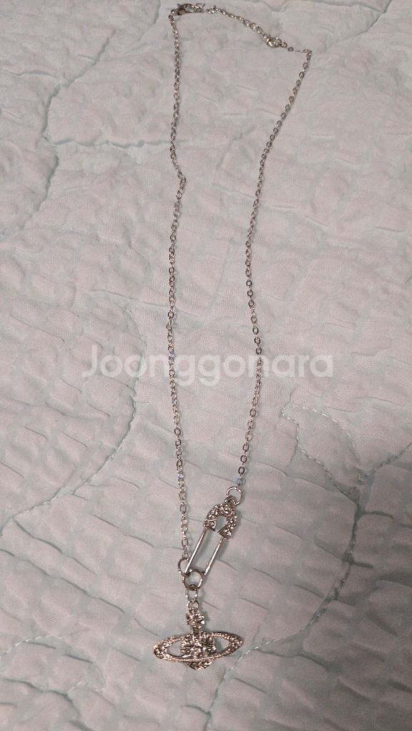 비비안 옷핀 목걸이--2