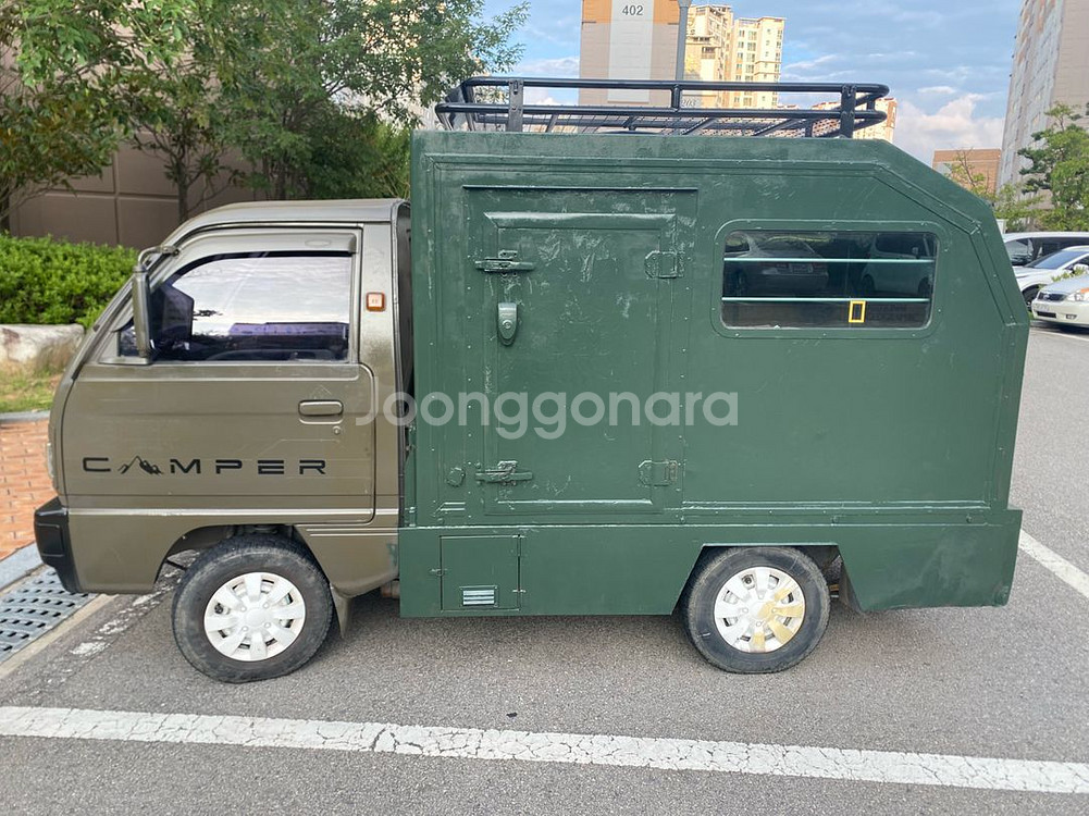 라보 캠핑카 판매700만원(레이 대차 교환 가능)--4