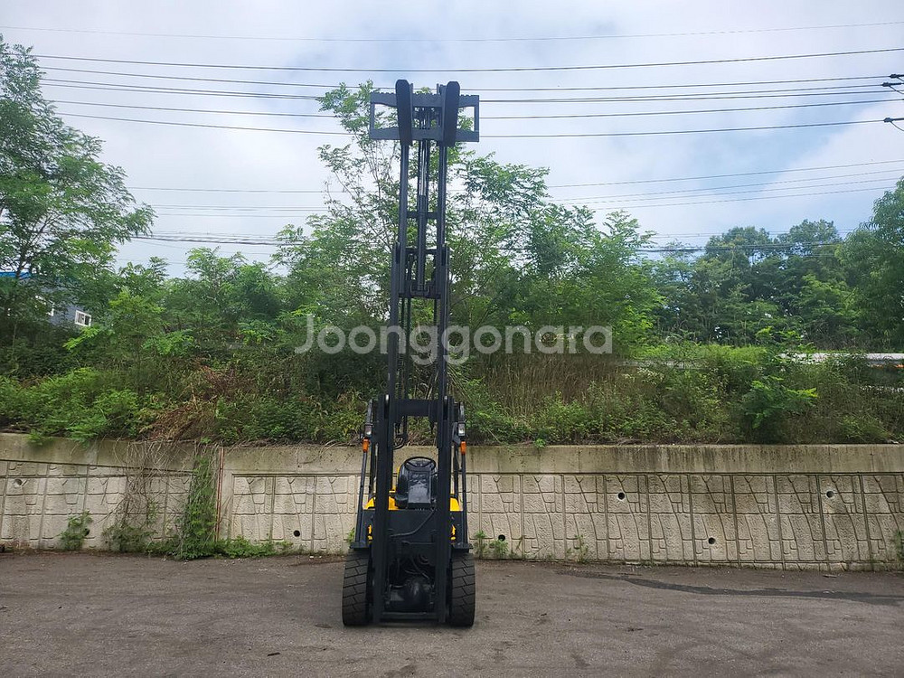 [중고지게차] 두산 D30S-3 3톤 3단 디젤 지게차--6