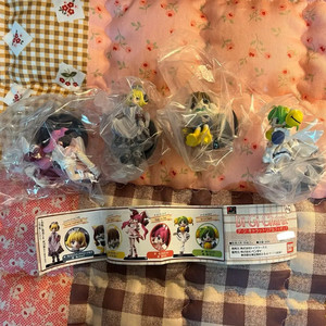 고전 디지캐럿 고전미소녀 가챠 피규어 세트