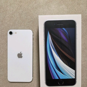 아이폰 SE2 128g 화이트 팝니다