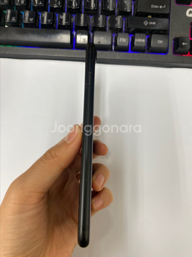 아이폰7 매트블랙 AA급 128GB 배터리100%--6