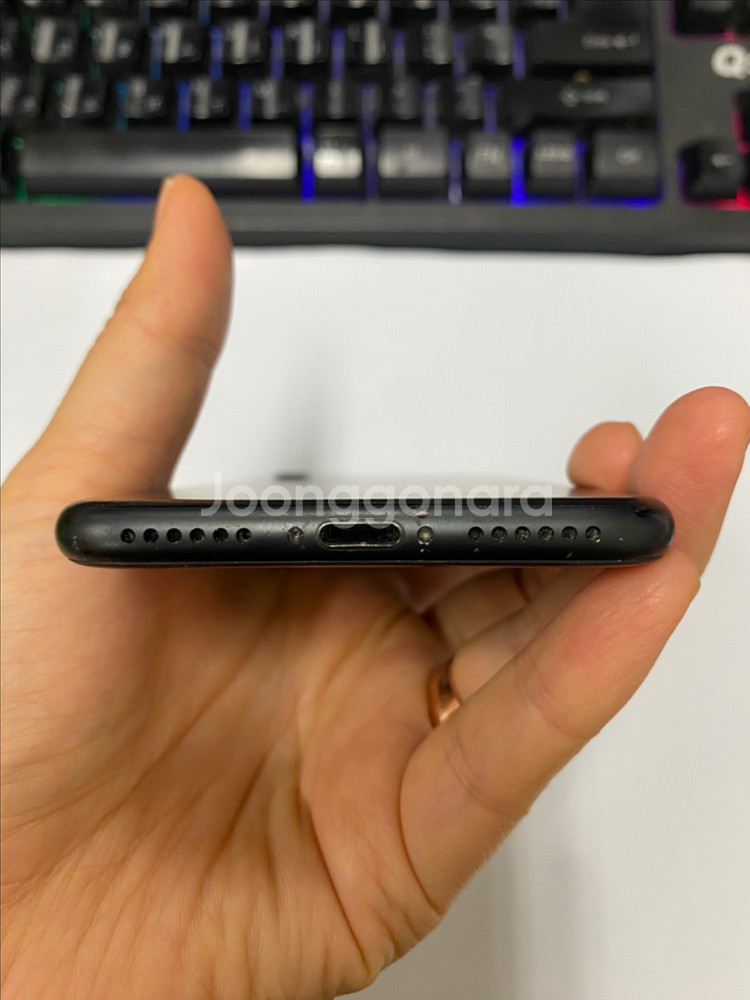 아이폰7 매트블랙 A급 128GB 인스타--5