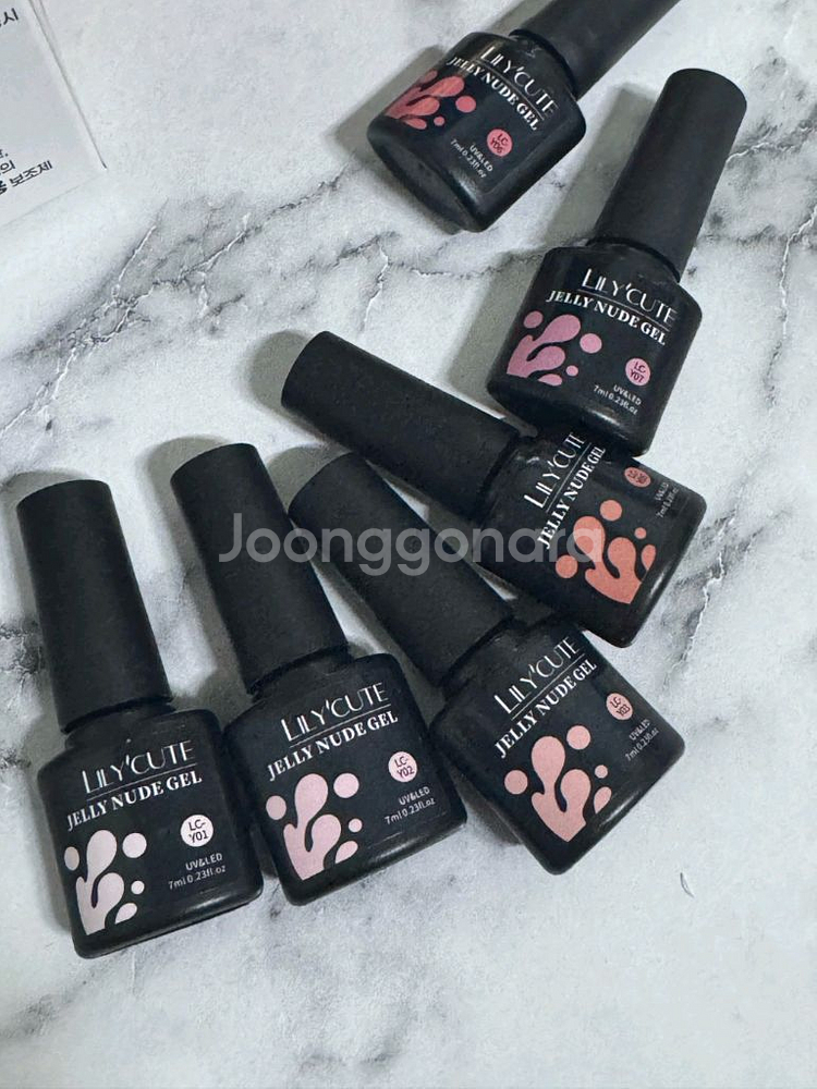 미니6종_시럽젤 젤리젤 젤네일세트 (7ml*6)--1