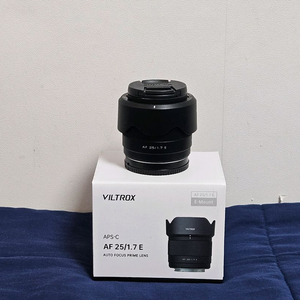빌트록스 25mm f1.7 소니 E마운트