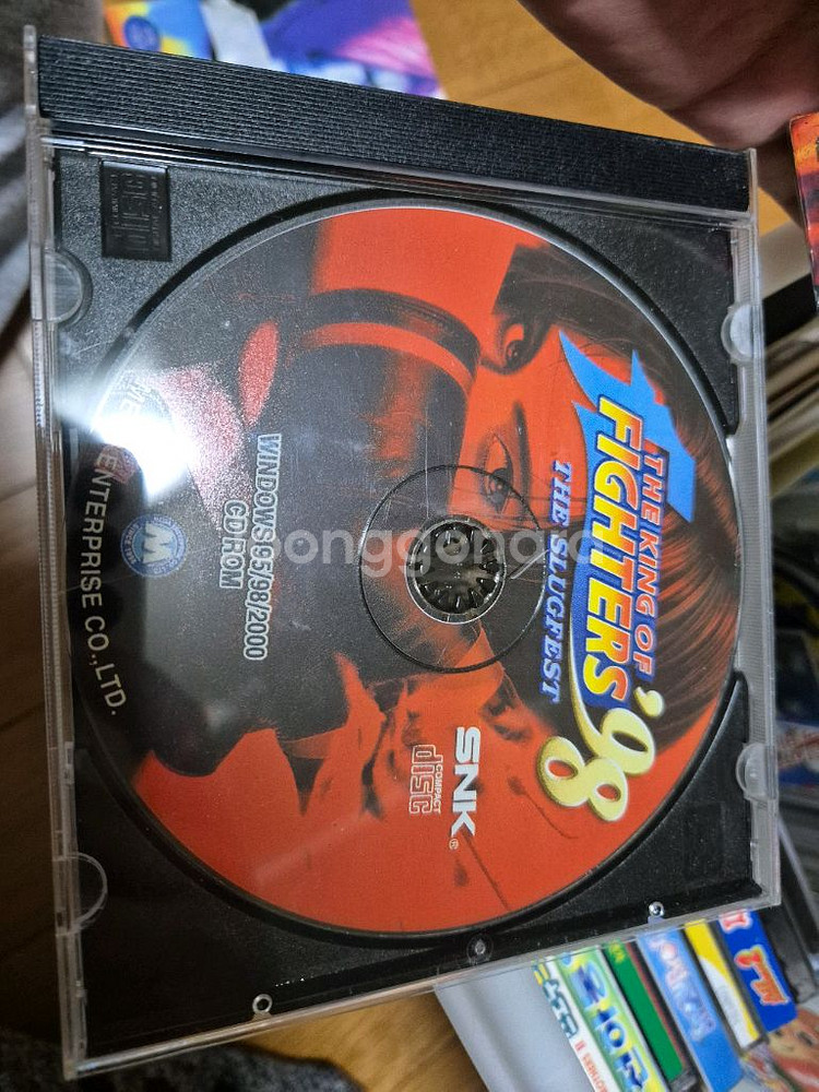 더 킹 오브 파이터즈 97,98 게임cd--3