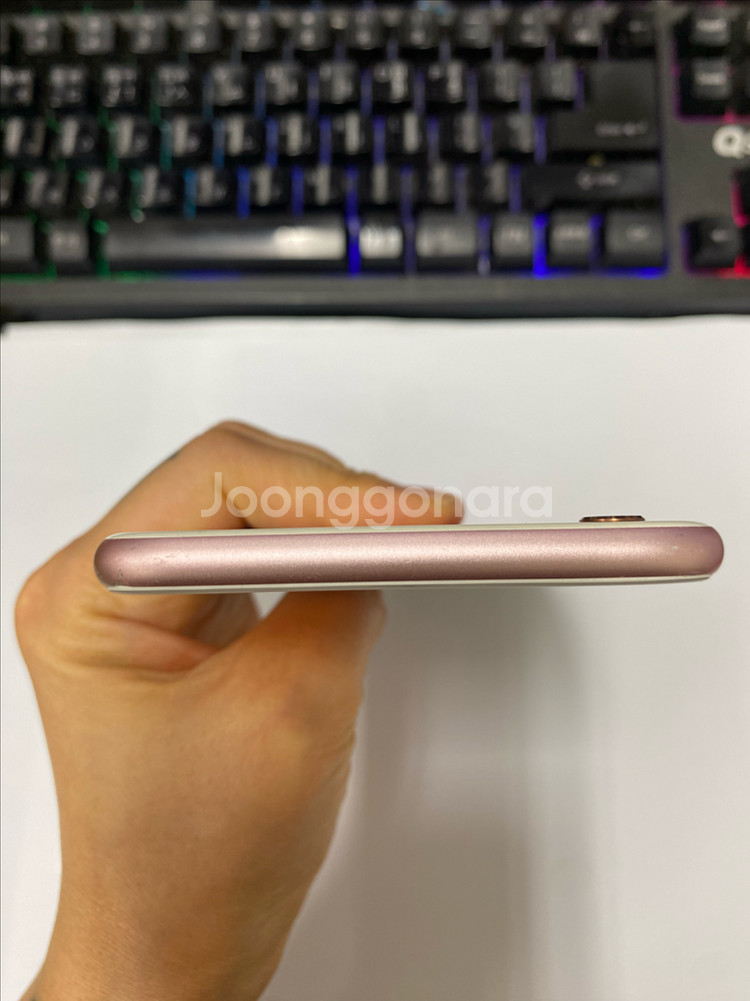 아이폰6S플러스 로즈골드 A급 64GB 배터리100%--3