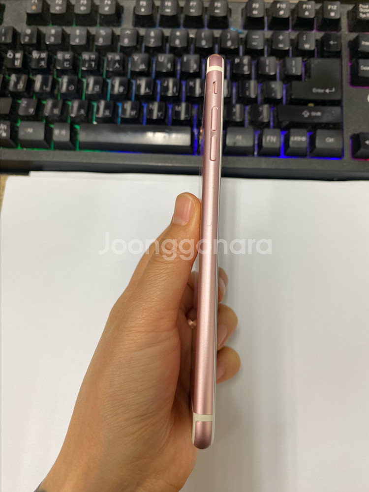 아이폰6S플러스 로즈골드 A급 64GB 배터리100%--4