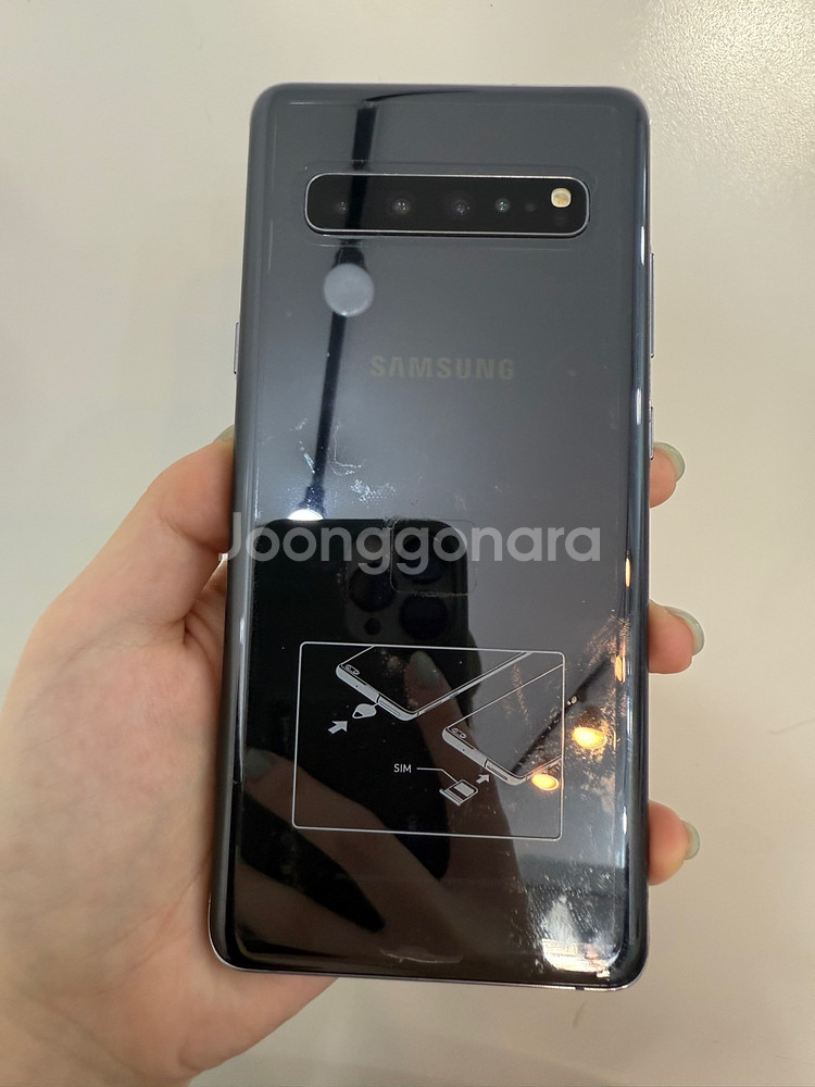 갤럭시S10 5G 256GB 블랙 Y1011--0