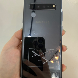 갤럭시S10 5G 256GB 블랙 Y1011