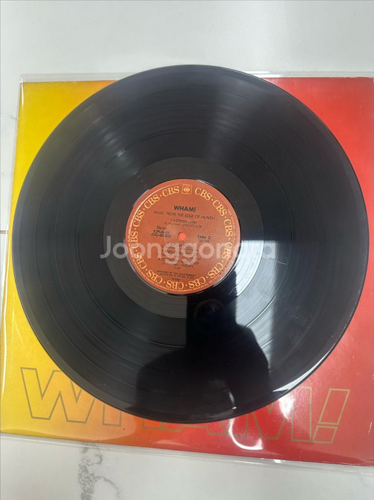 WHAM! - Music From The Edge LP--5