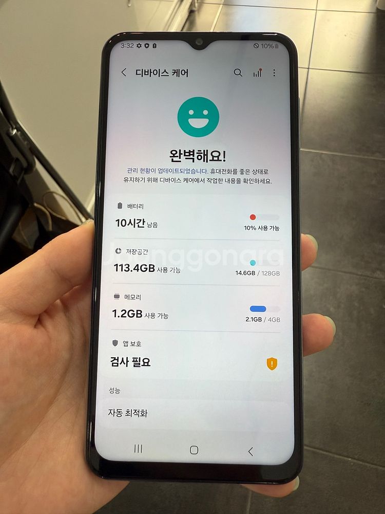 갤럭시버디2 128GB 블루 Y1012--2