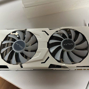 GALAX GTX 1070ti 개간지 화이트