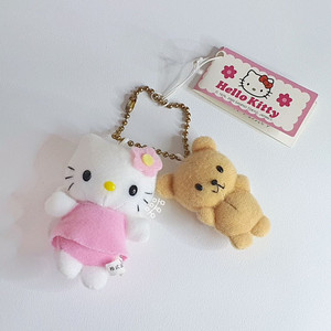 (판매) 초소형 천사 고전 키티 인형 키링 스트랩