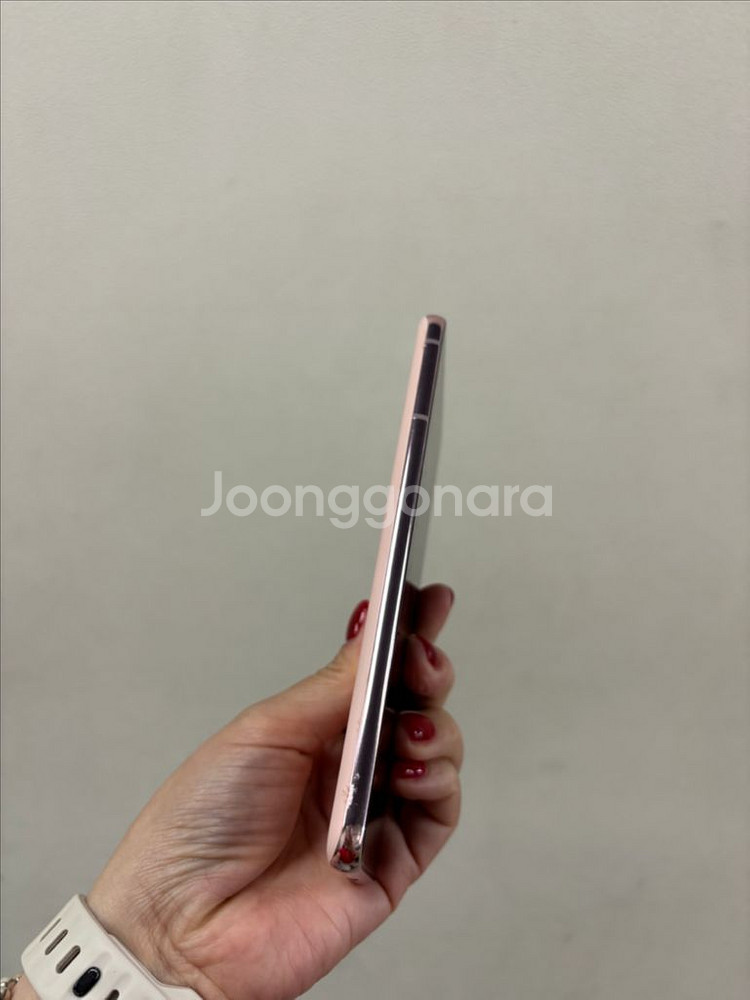 (부산중고폰)갤럭시s21 핑크 256g상태최상 판매해요--3