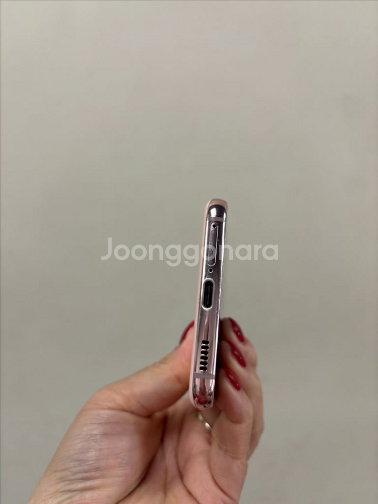 (부산중고폰)갤럭시s21 핑크 256g상태최상 판매해요--4