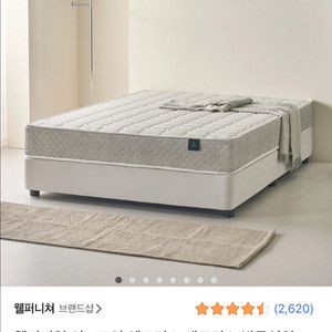 웰퍼니쳐 이즈코어 퀸 매트리스