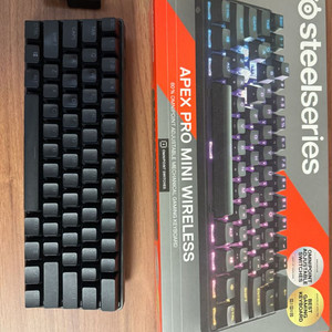 스틸시리즈 apex pro mini 무선