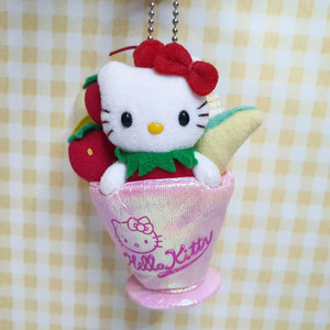 (판매) 파르페 고전 키티 인형 키링 스트랩