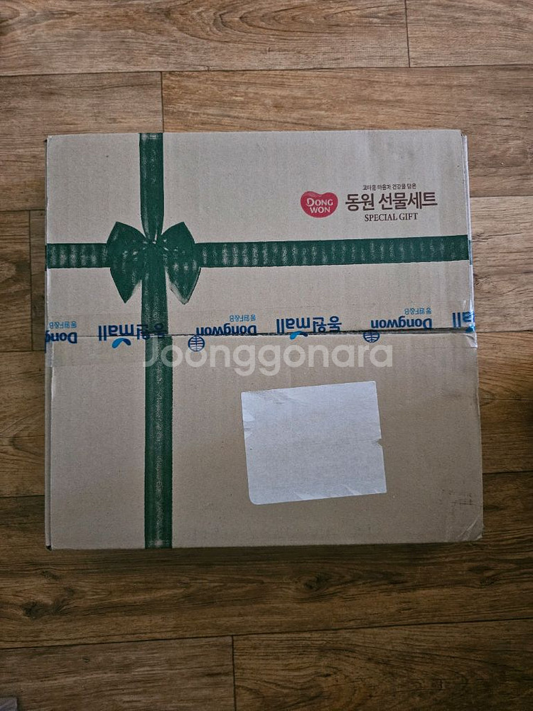 방탄 bts 진 동원참치 선물세트 대왕 띠부씰 포함--1