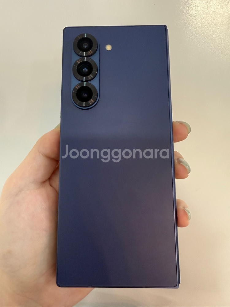 갤럭시Z폴드6 256GB 네이비 Y1014--0