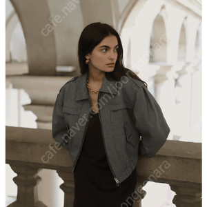 엘보른 Gannet Wool Bomber Jacket