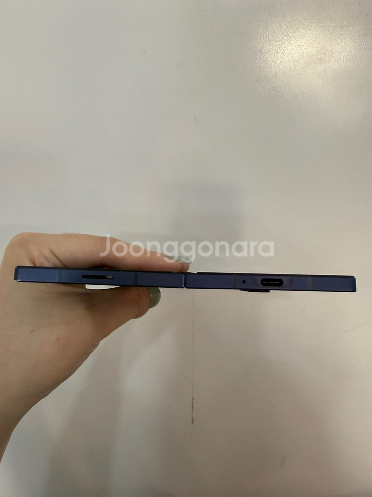 보증O)갤럭시Z폴드6 256GB 네이비 Y1015--3