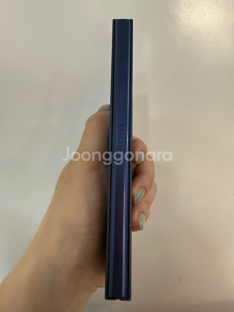 보증O)갤럭시Z폴드6 256GB 네이비 Y1015--6