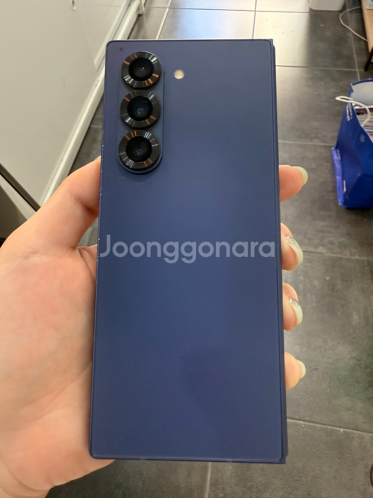 갤럭시Z폴드6 256GB 네이비--0