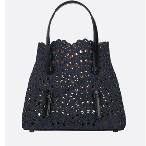 Alaia 알라이아 미나 20 토트백 펀칭 데님