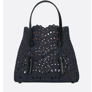 Alaia 알라이아 미나 20 토트백 펀칭 데님