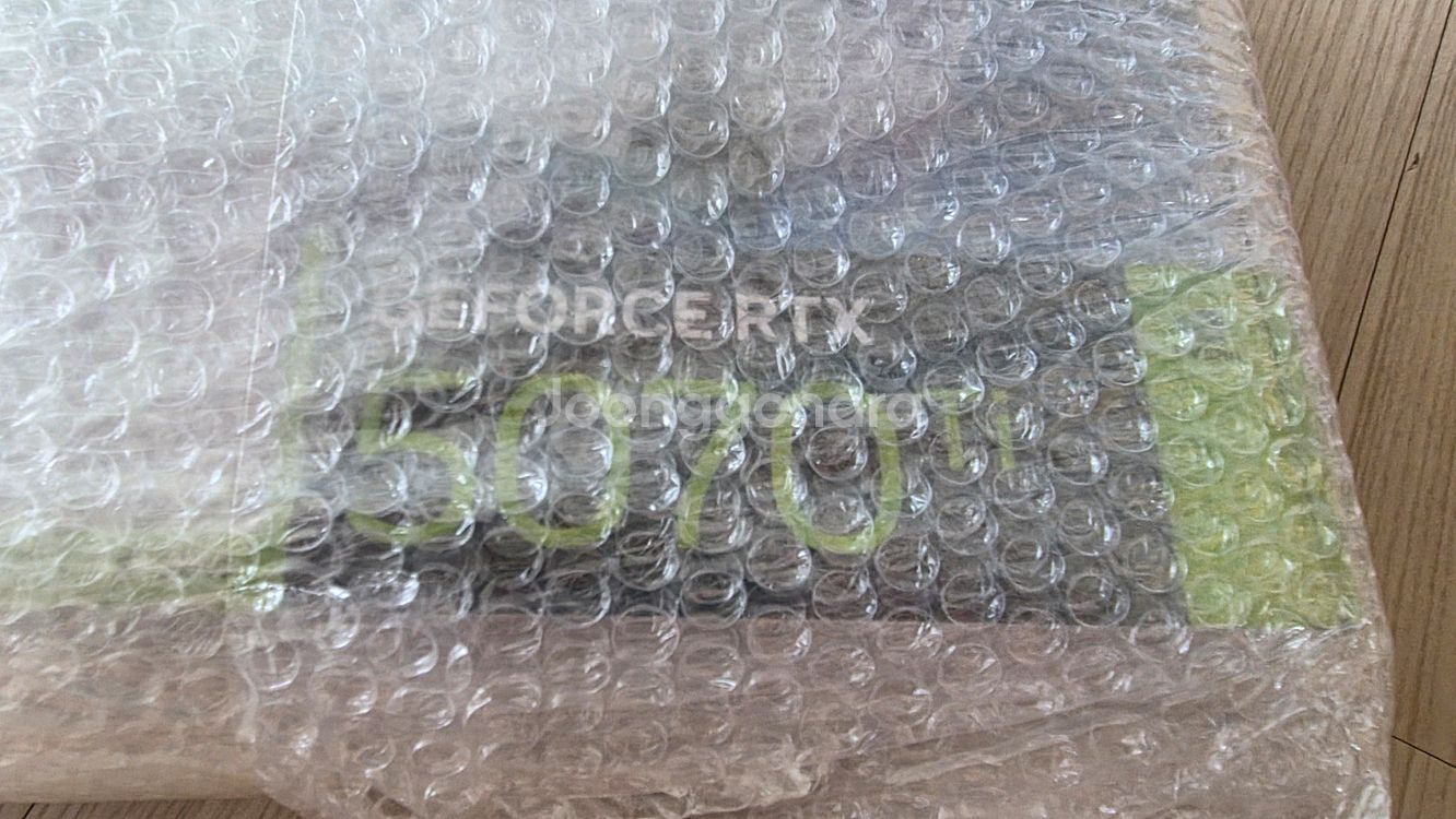 rtx5070ti 그래픽카드 팝니다--0
