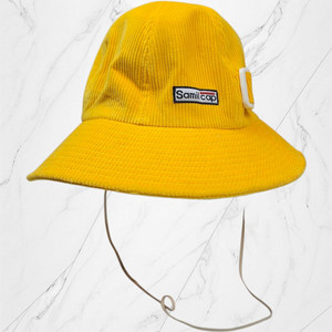 [새상품] 모자 아동모자 삼일캡 노란색 버킷햇 유아~초