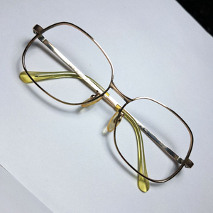 비스타 M-393 12K 금도금 고급 일본빈티지 안경테