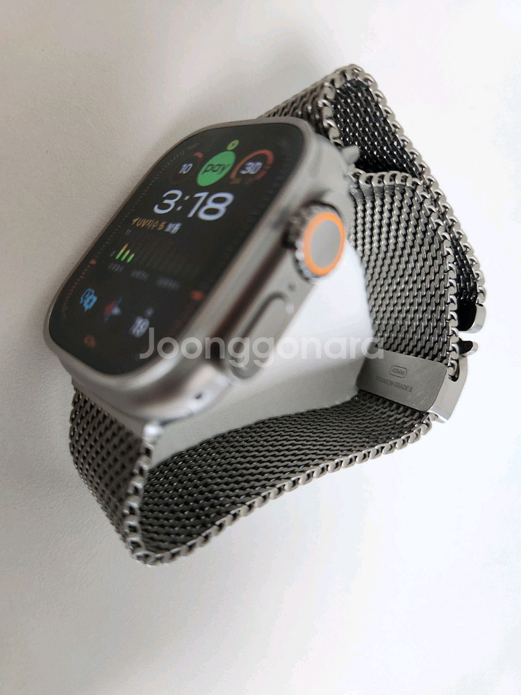 애플워치 울트라2 티타늄 밀레니즈 루프 49mm--0