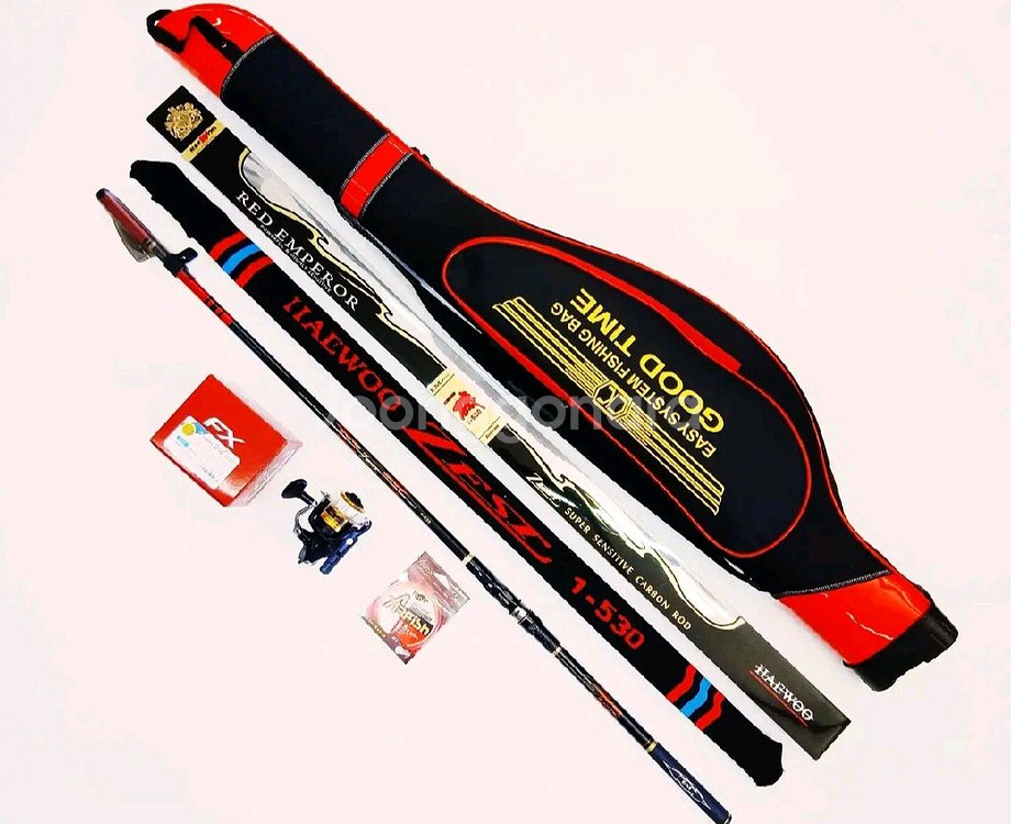 낚시가방+EM가이드1호대-530+시마노2500번릴+줄--0