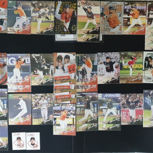 한화 이글스 KBO 크보카드 및 띠부씰 일괄판매합니다
