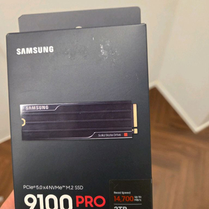 9100pro 2tb (히트싱크o) 미개봉