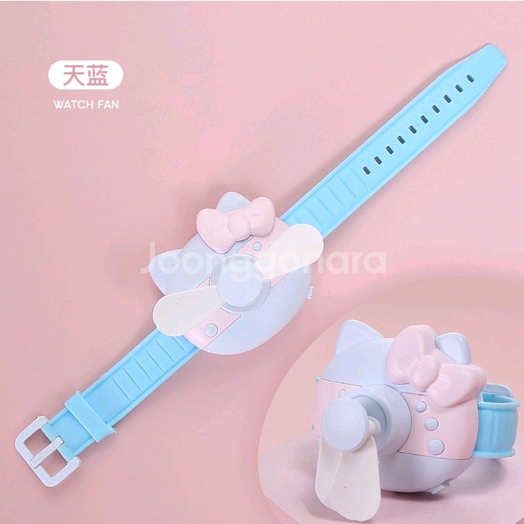 키티 선풍기 두 개--3