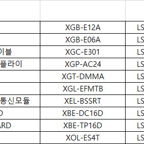 LS산전 PLC (새상품)