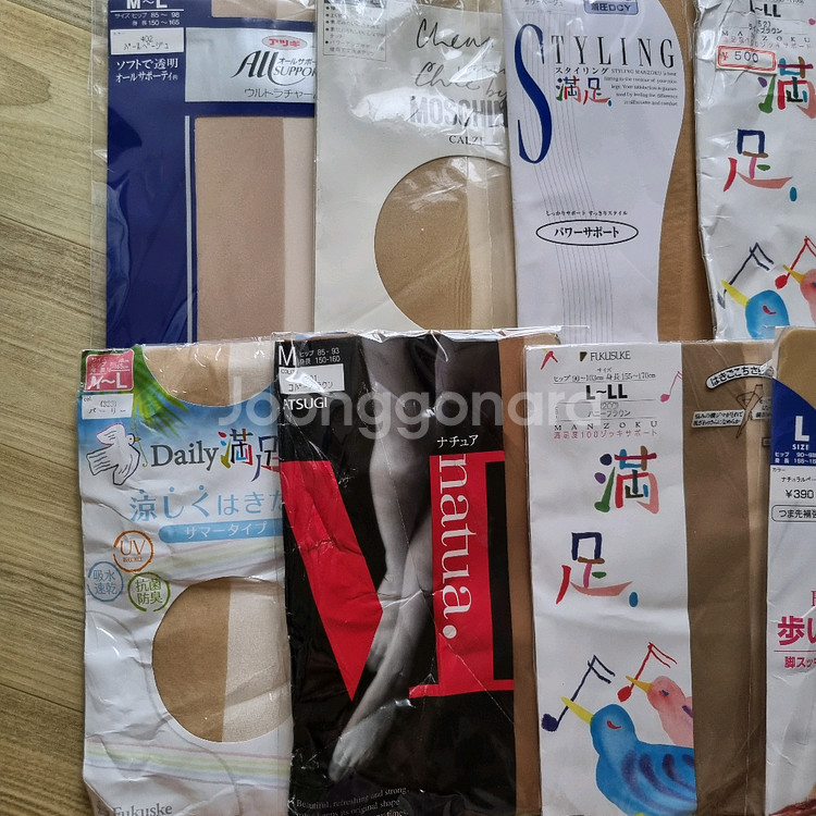 일본수입 군제 아츠기외 브랜드 팬티스타킹 10장일괄--1