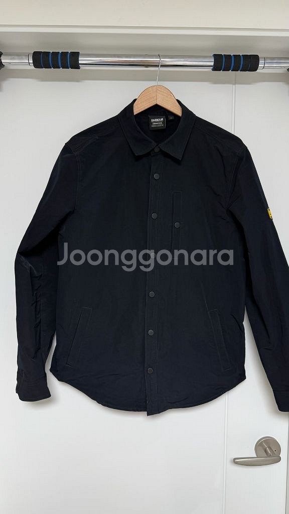 [M] 바버 인터내셔널 셔츠 블랙--0