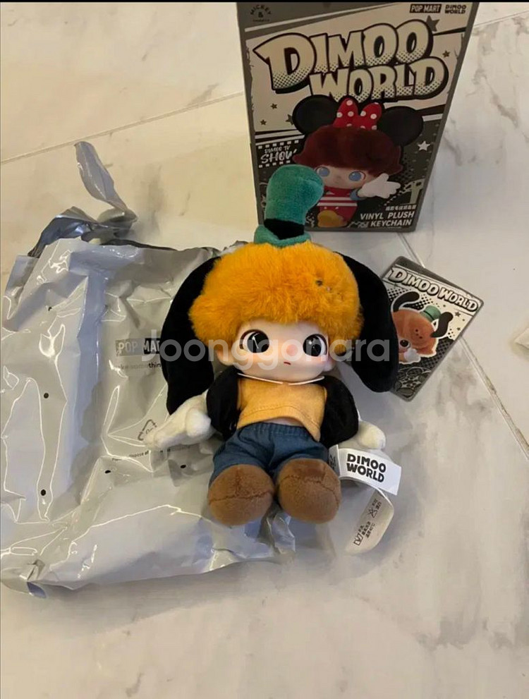 팝마트 디무 디즈니콜라보 구피 팝마트키링 디무키링--0